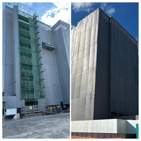 横須賀市　市営マンション新築工事に伴うシール工事・塗布防水